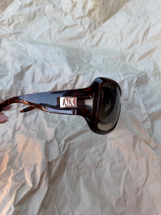 NEW A|X Armani Exchange Oversized Tortoiseshell Sunglasses main image 6
